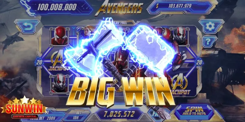 Các kinh nghiệm chơi game nổ hũ đổi thưởng Avengers